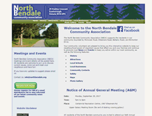 Tablet Screenshot of northbendale.org